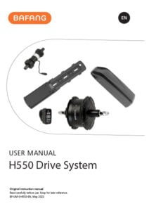 BAFANG Original Operating Manual