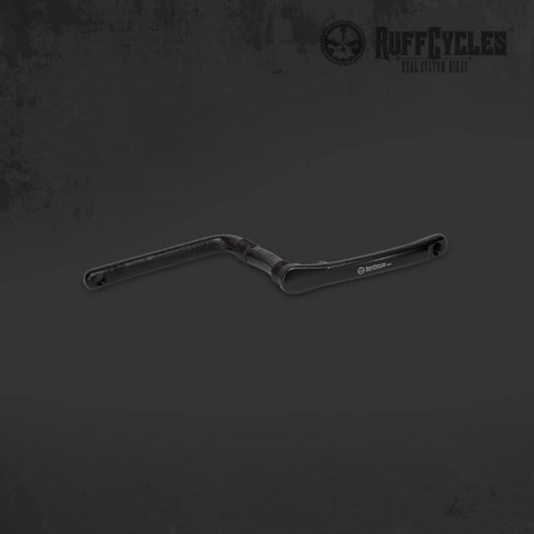 Kurbel 1-teilig schwarz