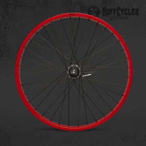 rear wheel 26" 65mm red