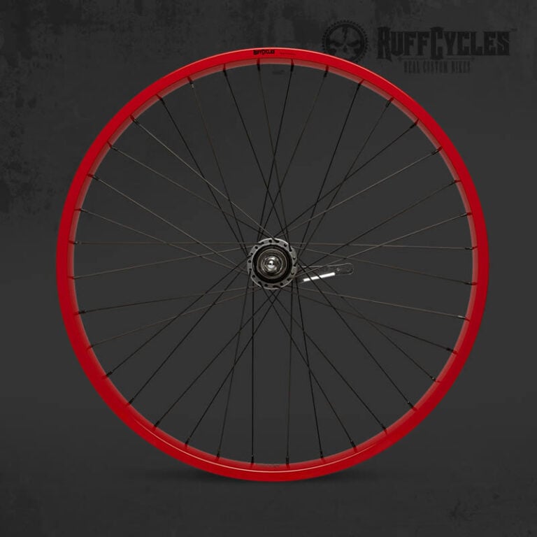 rear wheel 26" 65mm red