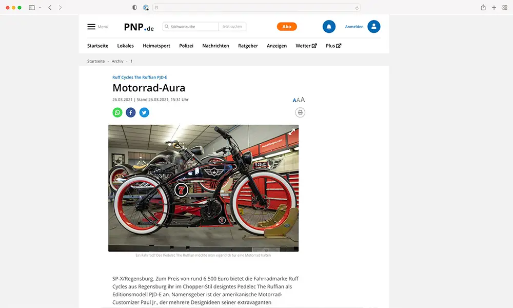 Press Release - PNP on the Ruffian