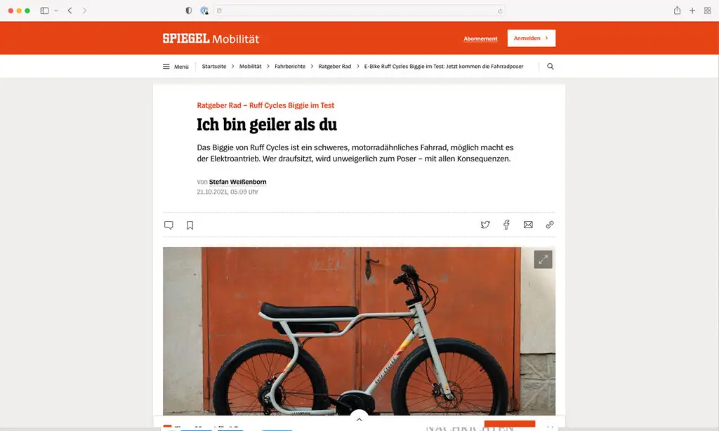 Press Release Spiegel Biggie
