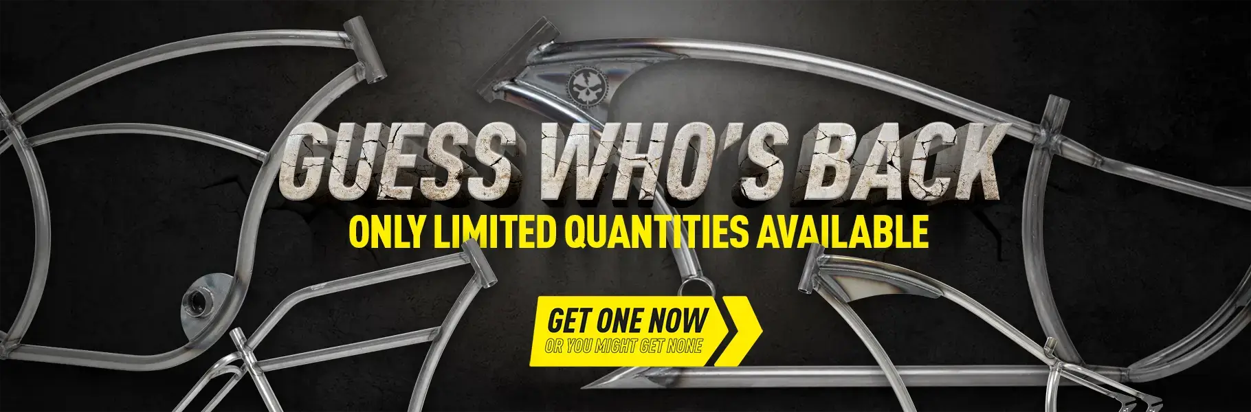 RUFF CYCLES Original Frames are back in limited quantities