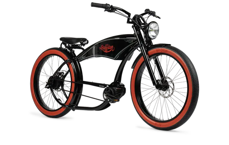 RUFF CYCLES eBike The Ruffian - Black/Redwall