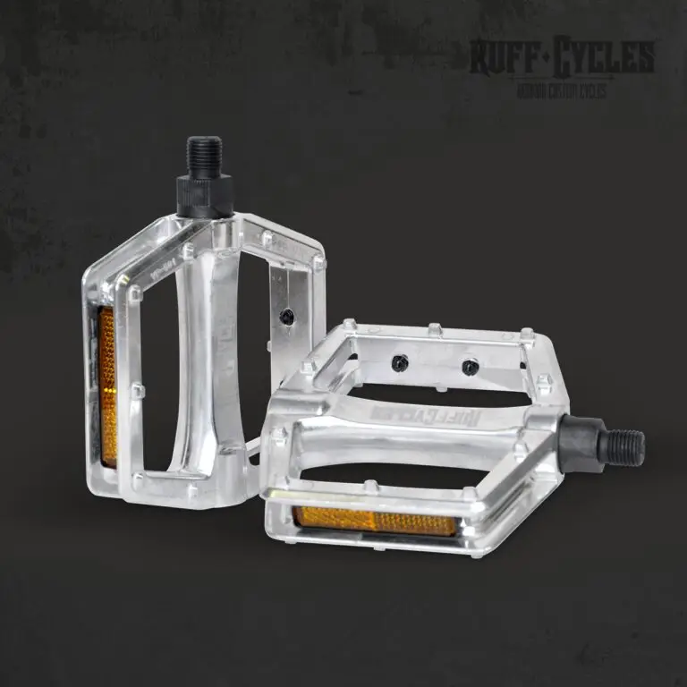 pedals silver