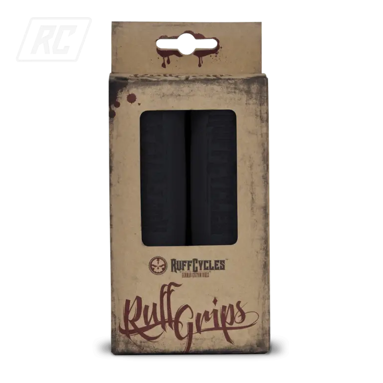RUFF CYCLES Grips Microfiber Black Box