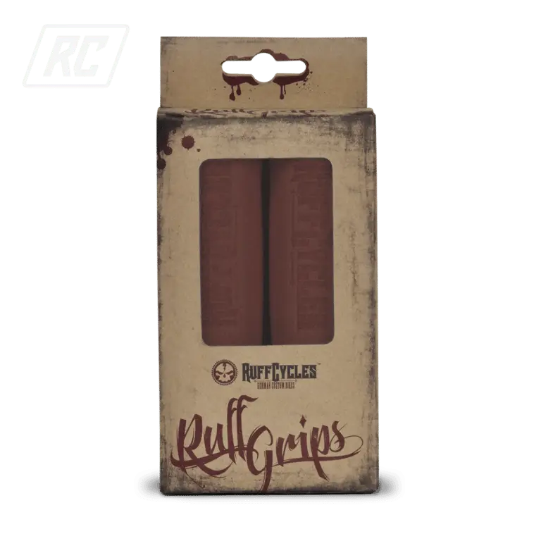 RUFF CYCLES Grips Microfiber Brown