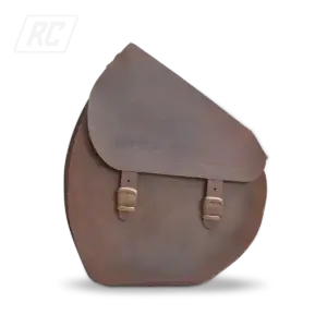 RUFF CYCLES The Ruffian Leather Saddle Bag - Brown