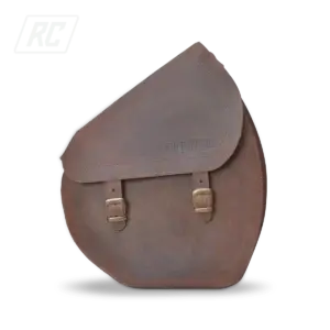 RUFF CYCLES The Ruffian Leather Saddle Bag - Brown
