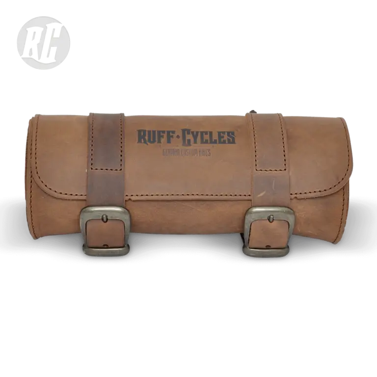 RUFF CYCLES Leather Tool bag - brown