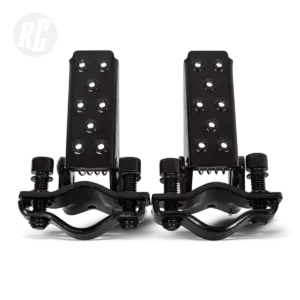 RUFF CYCLES Lil’Buddy Footrests Black