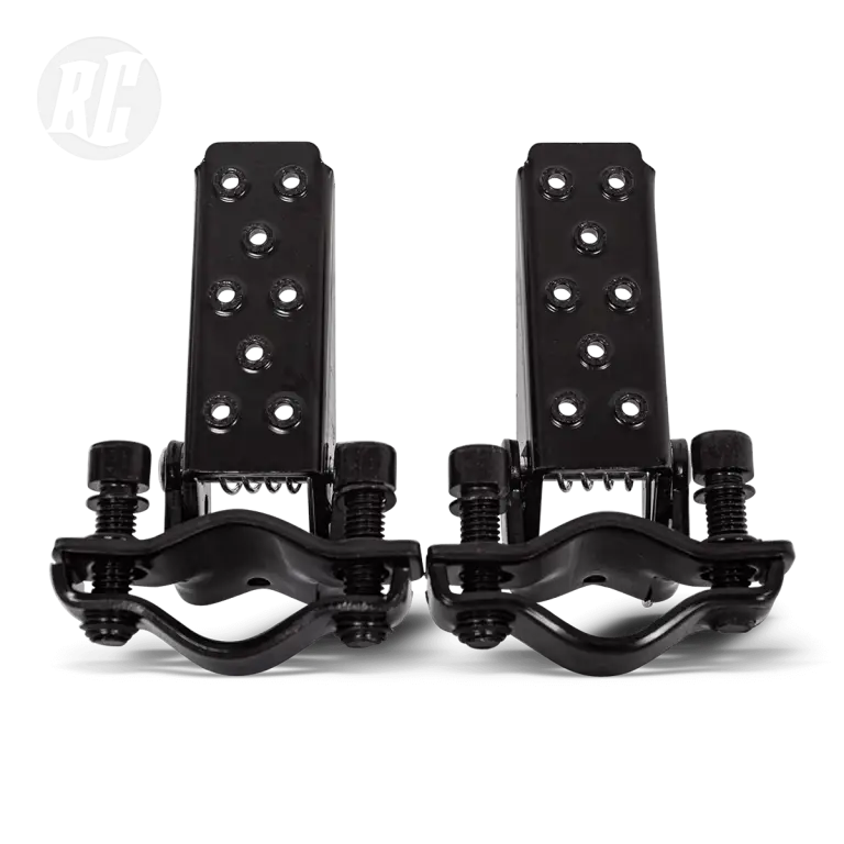 RUFF CYCLES Lil’Buddy Footrests Black