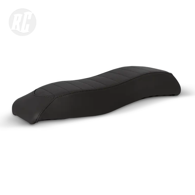 RUFF CYCLES Lil’Buddy Leather Seat Bench - Black