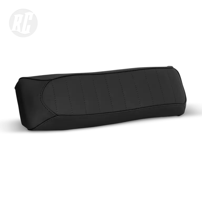 RUFF CYCLES Lil’Buddy Leather Seat Bench - Black