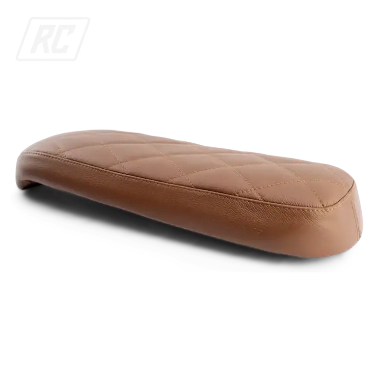 RUFF CYCLES Lil’Missy Leather Seatbench - Brown