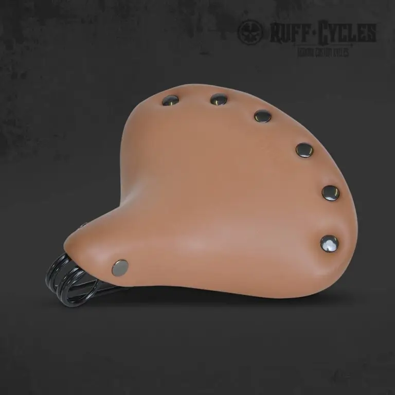 sadddle stockman brown leather