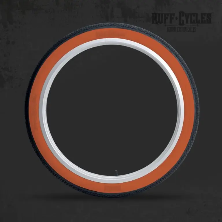 ruffer tire black and orange