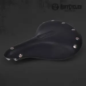 seat buttero black leather