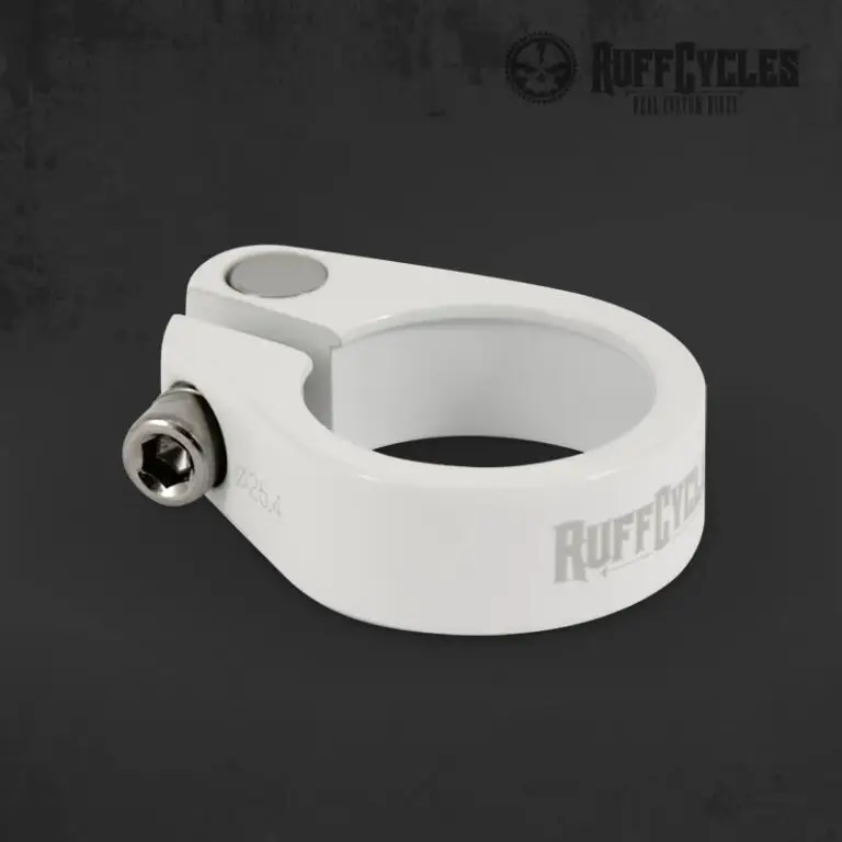 seatpost clamp white